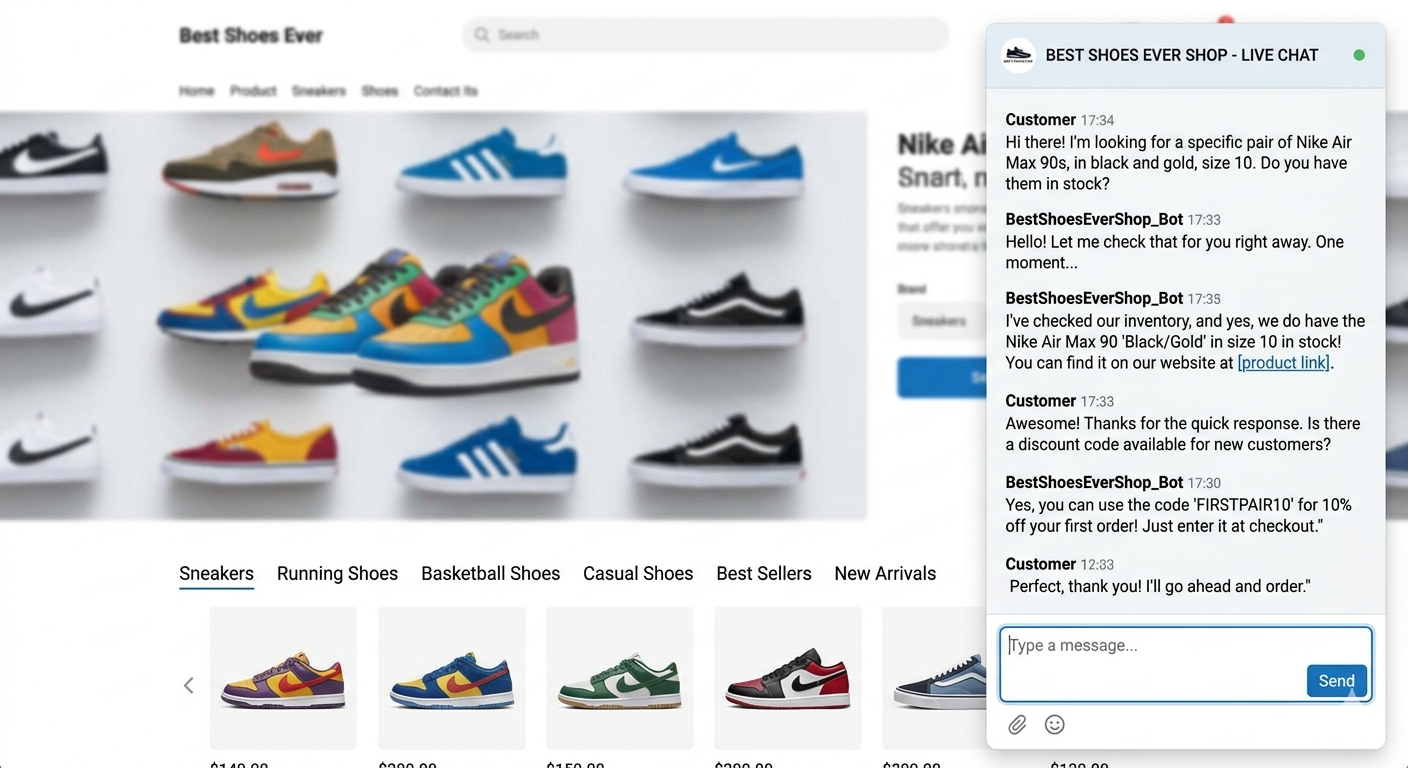 bestshoesevershop live chat
